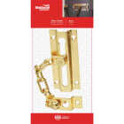 National Hardware Brass Steel Chain Door Lock Image 2