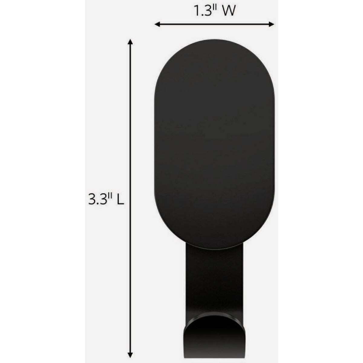 3M Claw 15 Lb. Black Drywall Hook Image 7