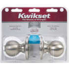 Kwikset Polo Satin Nickel Bed & Bath Door Knob Image 2