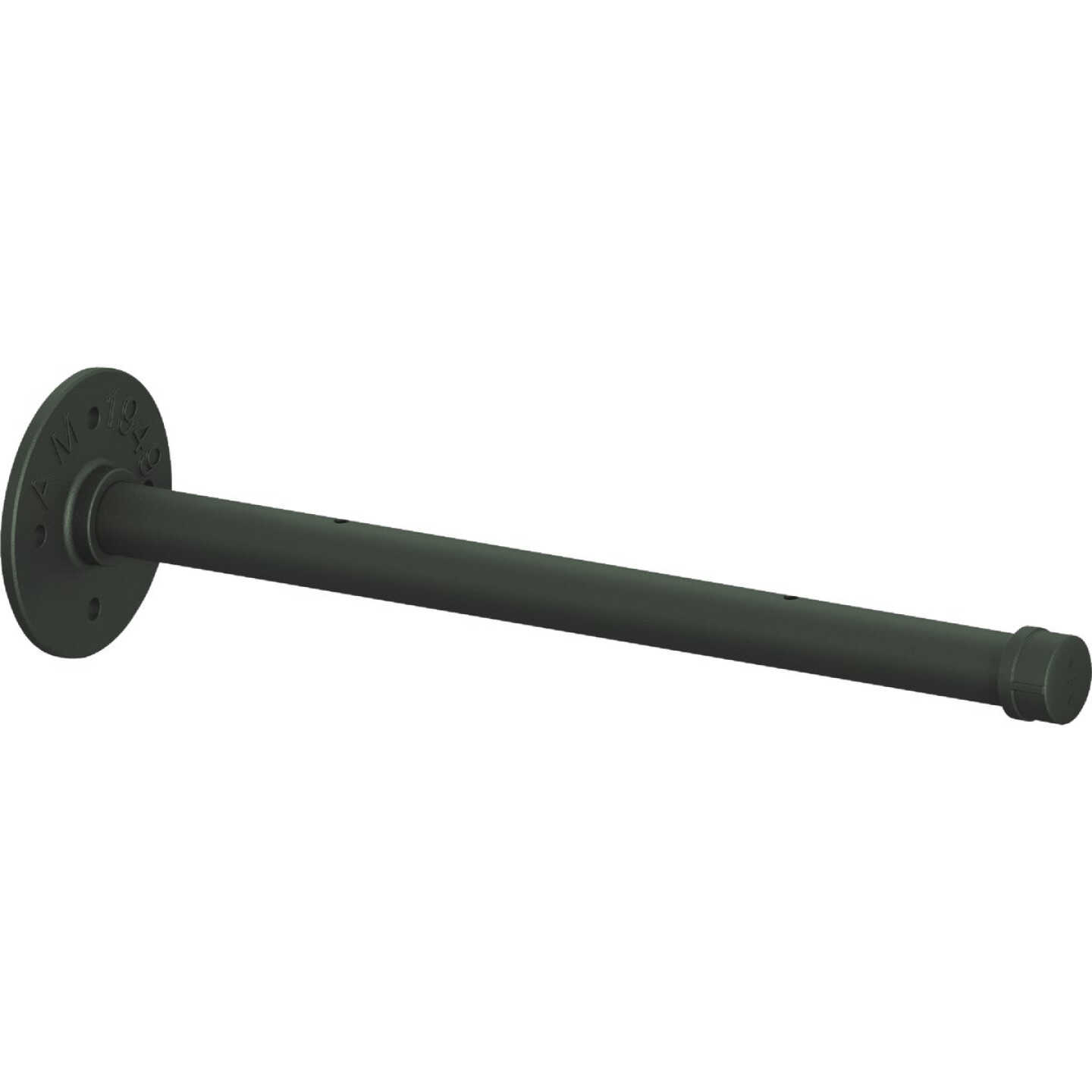 Knape & Vogt Birmingham 14 In. Industrial Straight Pipe Shelf Bracket Image 1