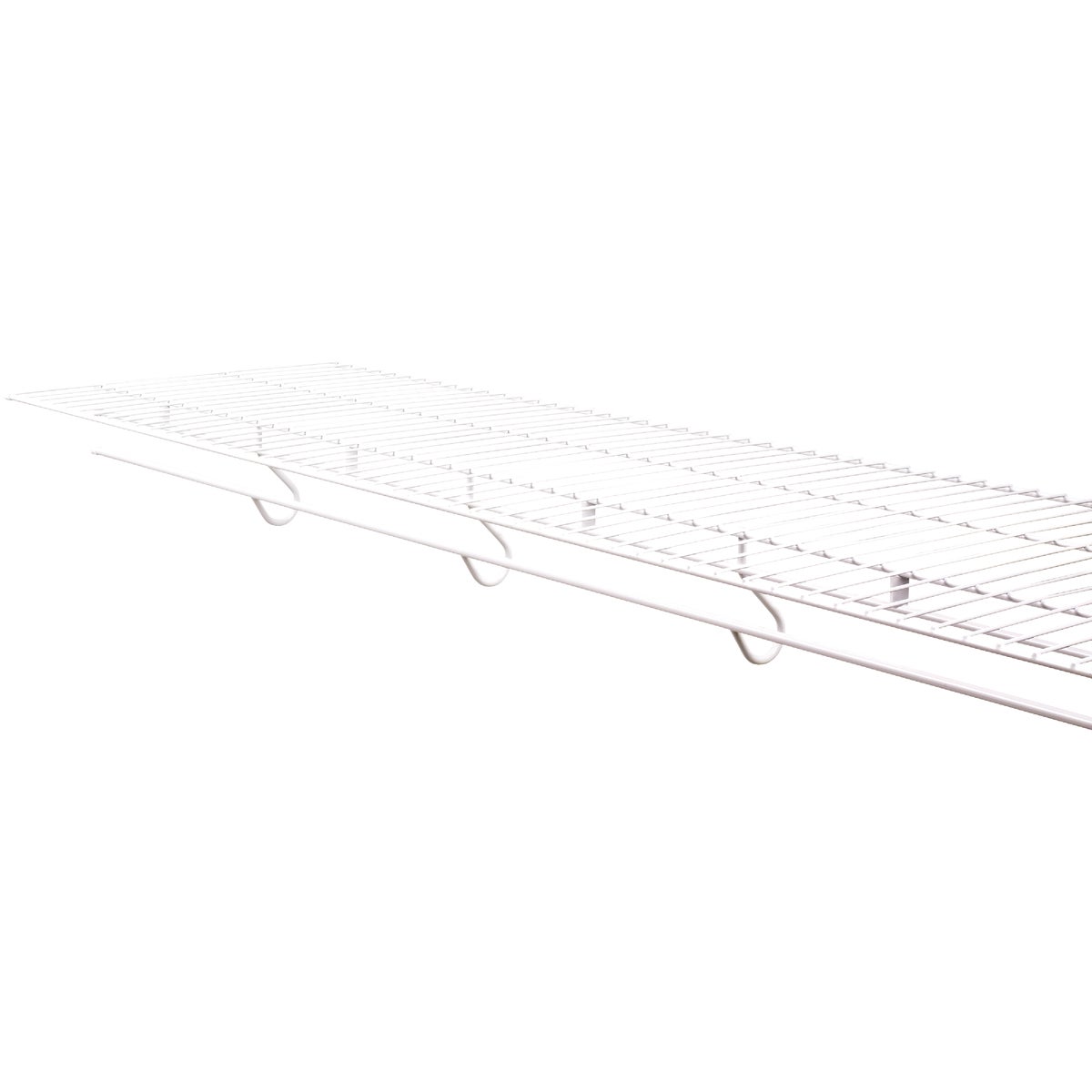 Rubbermaid 12 In. x 48 In. White FreeSlide Shelf Image 2