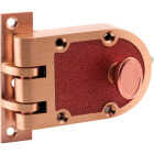 Defender Security Bronze Jimmy-Resistant Single Cylinder Deadlock Image 1