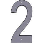 Hy-Ko 4 In. Reflective Plastic Number 2 Image 1