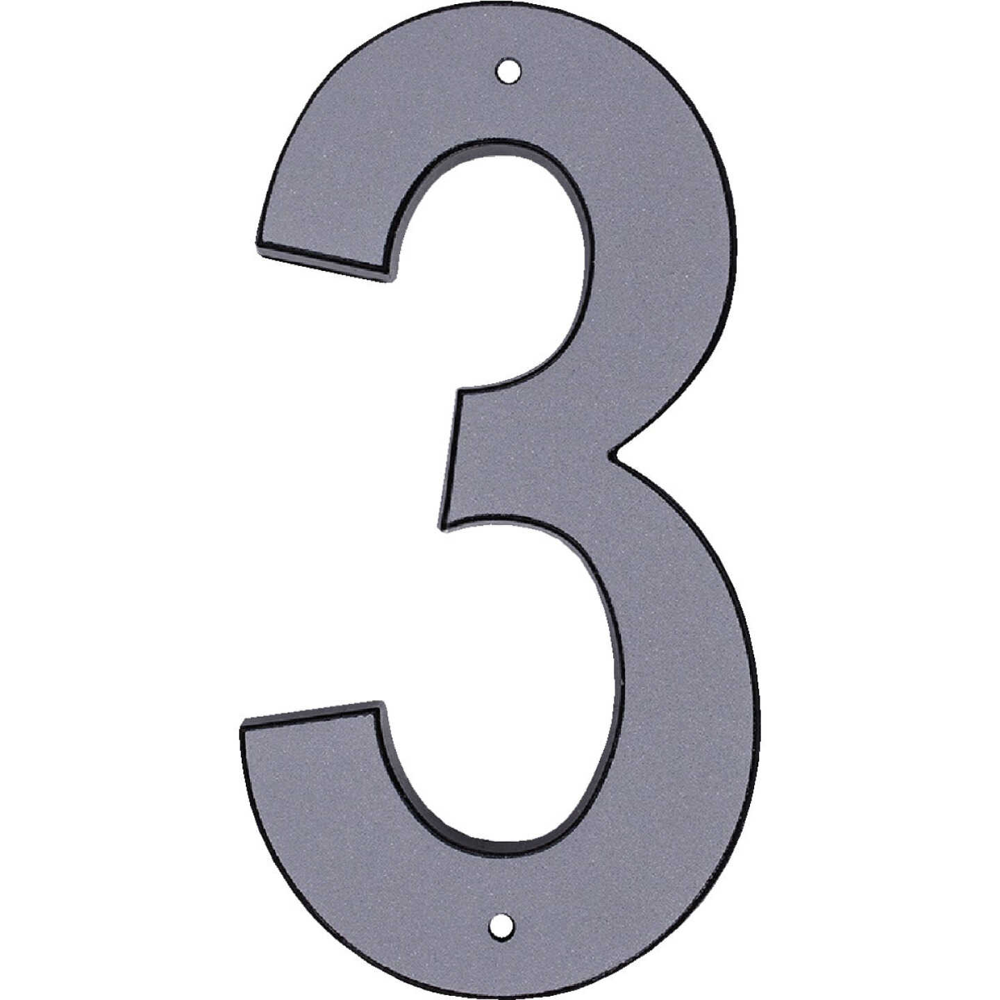 Hy-Ko 4 In. Reflective Plastic Number 3 Image 1