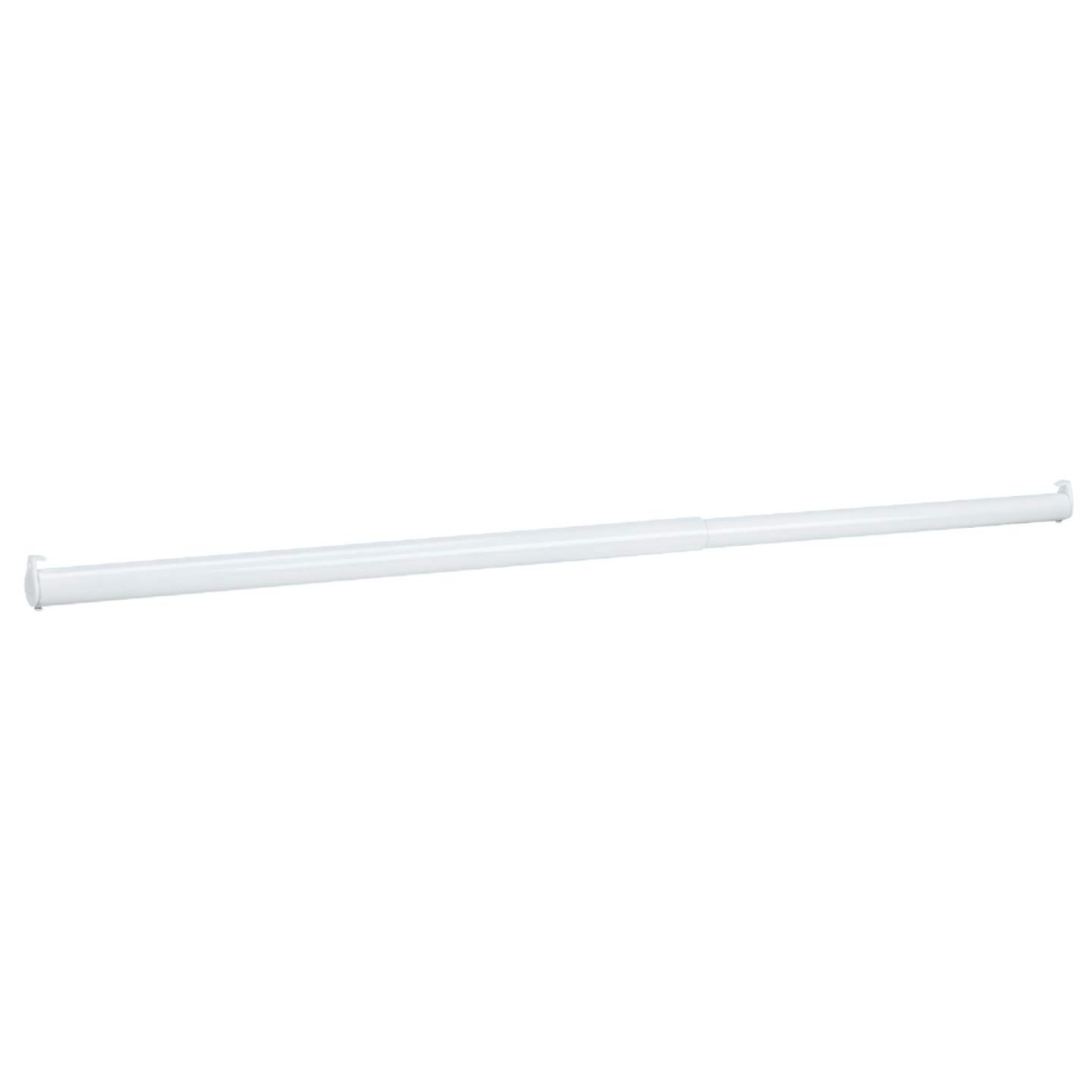 John Sterling Closet-Pro 30 In. to 48 In. x 1-1/4 In. Extra Heavy-Duty Adjustable Closet Rod, White Image 1
