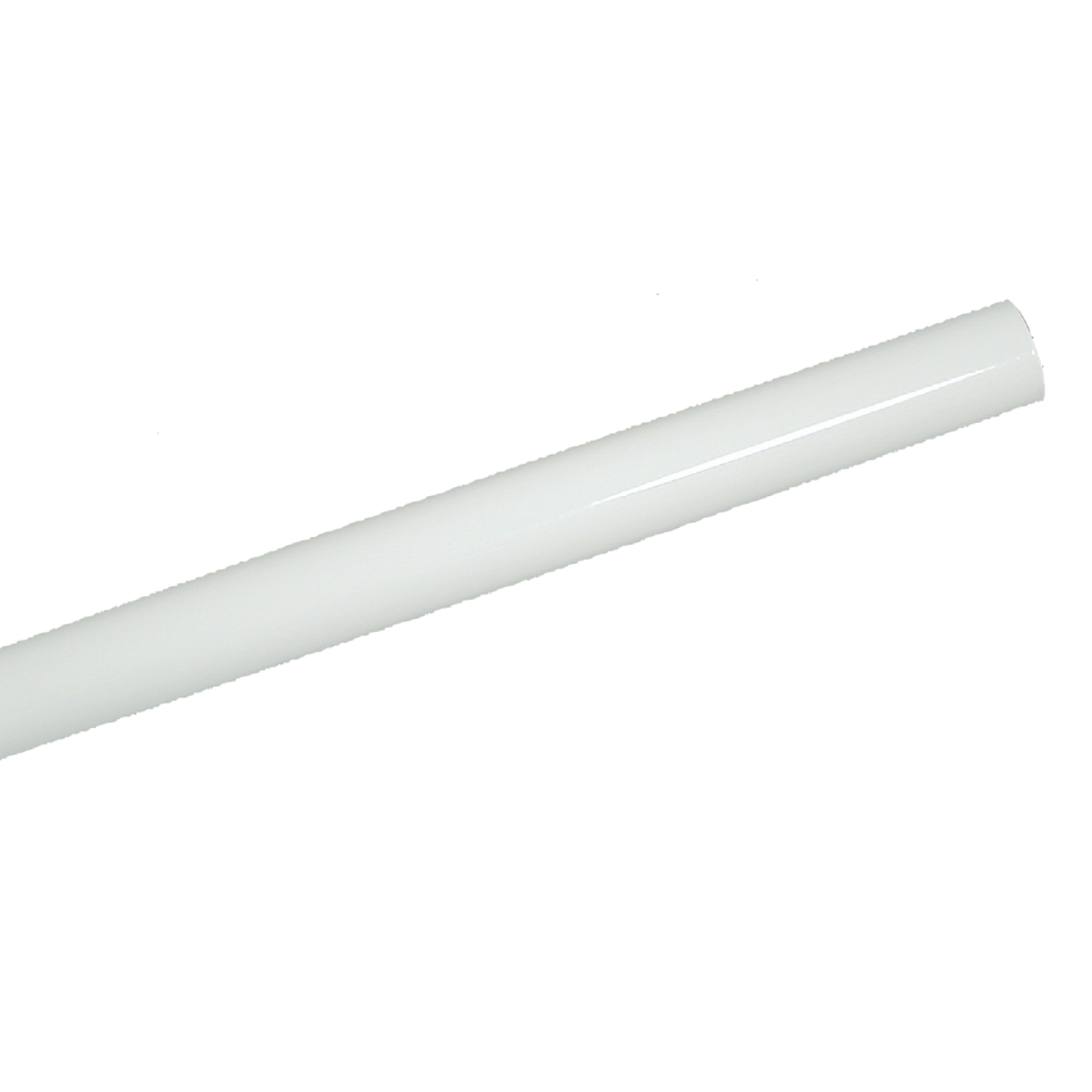 John Sterling Closet-Pro 6 Ft. x 1-1/4 In. Extra Heavy-Duty Cut-to-Length Closet Rod, White Image 1