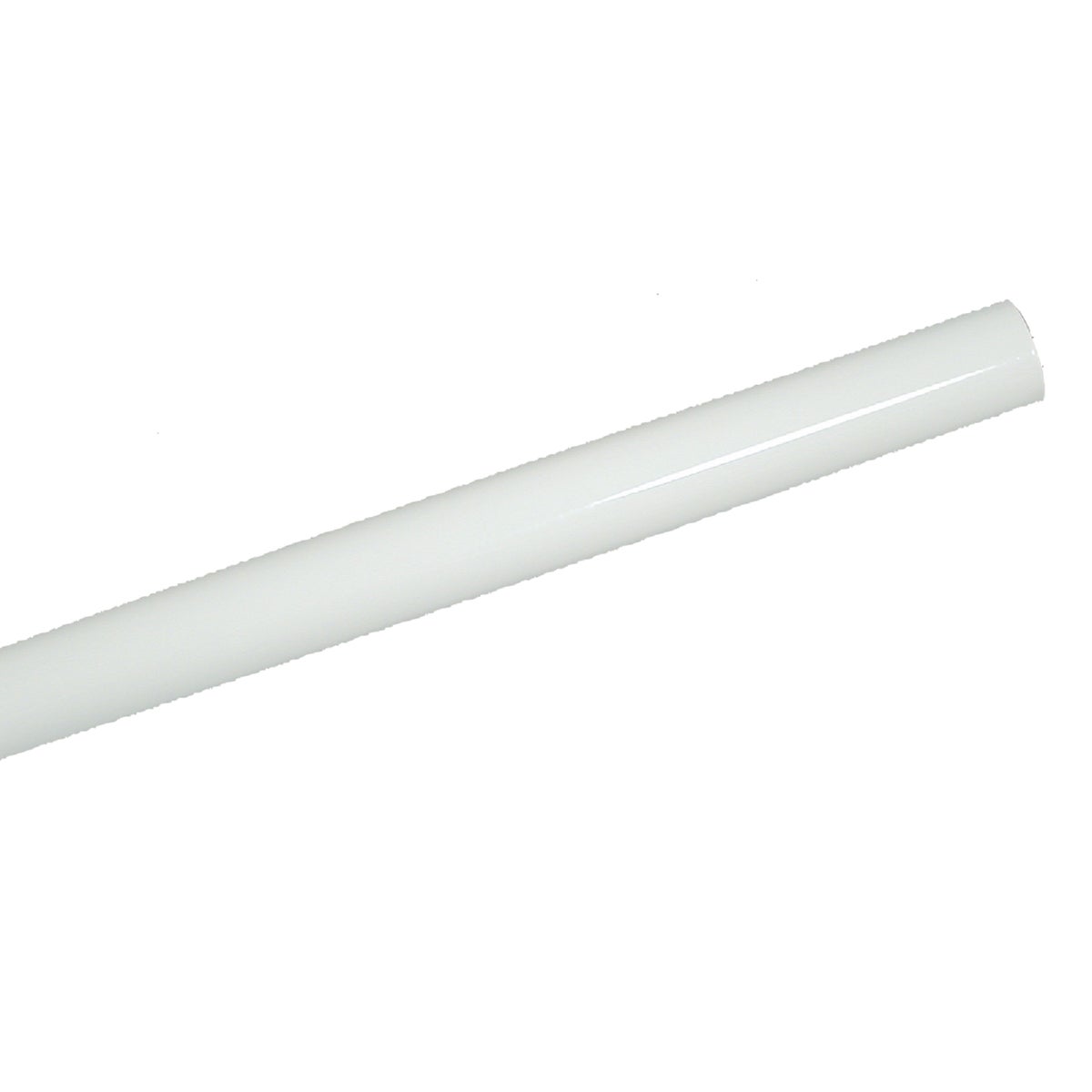 John Sterling Closet-Pro 8 Ft. x 1-1/4 In. Extra Heavy-Duty Cut-to-Length Closet Rod, White Image 1