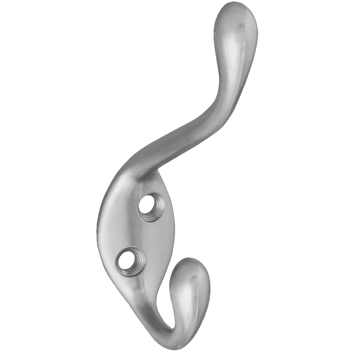 National Hardware Heavy-Duty Satin Nickel Garment Hook