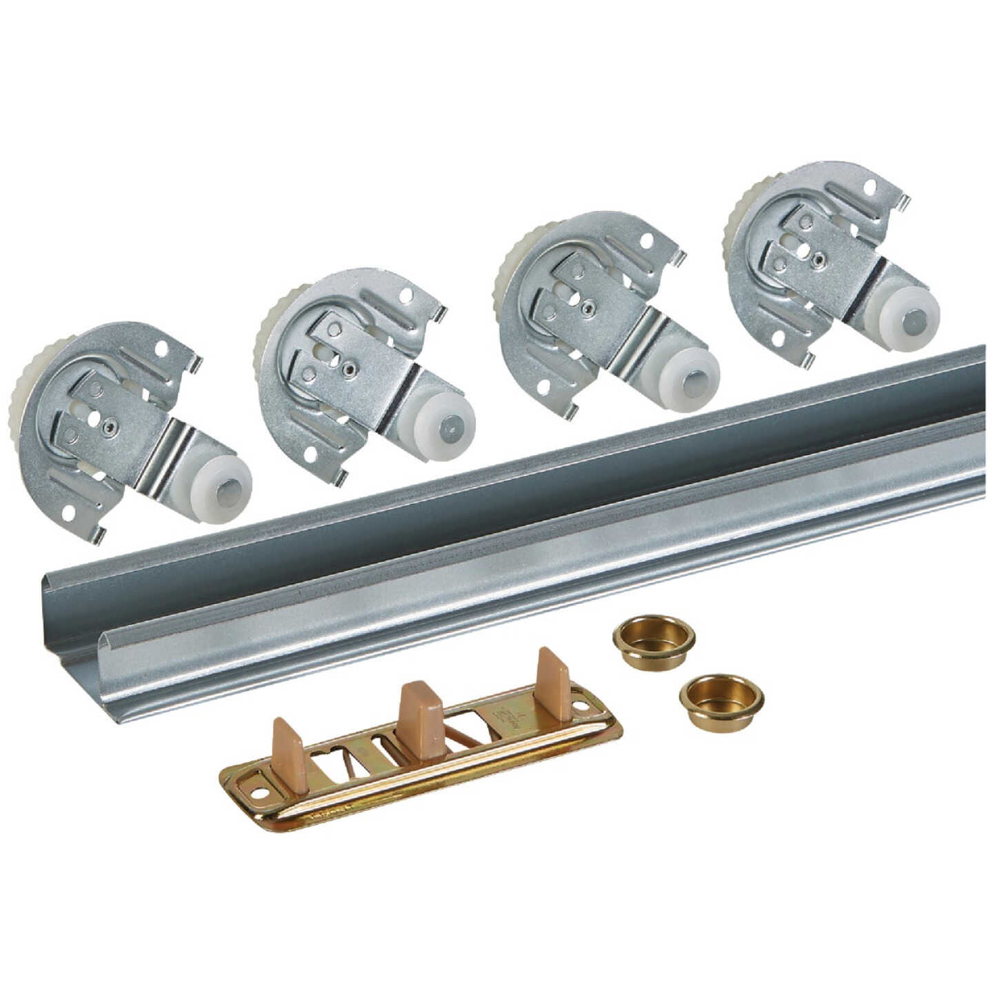 National Hardware 48 In. Bypass Door Hardware Image 1