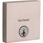 Kwikset Signature Downtown Single Cylinder Deadbolt SmartKey, Satin Nickel Image 1