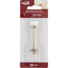 National Hardware 3 In. Satin Nickel Rigid Round Door Stop Image 2