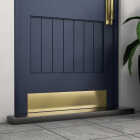 National Hardware 6 In. x 30 In. Brushed Gold Kickplate Image 2