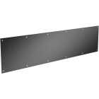 National Hardware 8 In. x 34 In. Matte Black Kickplate Image 1