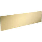 National Hardware 8 In. x 34 In. Brushed Gold Kickplate Image 1