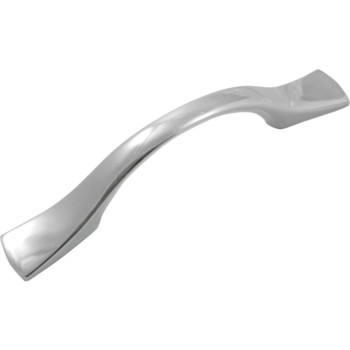 Laurey Harmony 3-3/4 In. Center-To-Center Polished Chrome Cabinet Drawer Pull Image 1