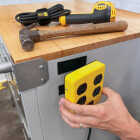 Wrap-It Storage Stick 'Em 2 In. x 4 In. Industrial Strength Black Hook & Loop Strip (4 Ct.) Image 3