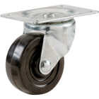 Shepherd Hardware 2 In. General-Duty Soft Rubber Swivel Plate Caster Image 1