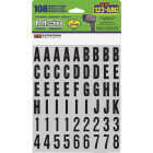 Hy-Ko 1 In. Reflective Numbers & Letter Image 1