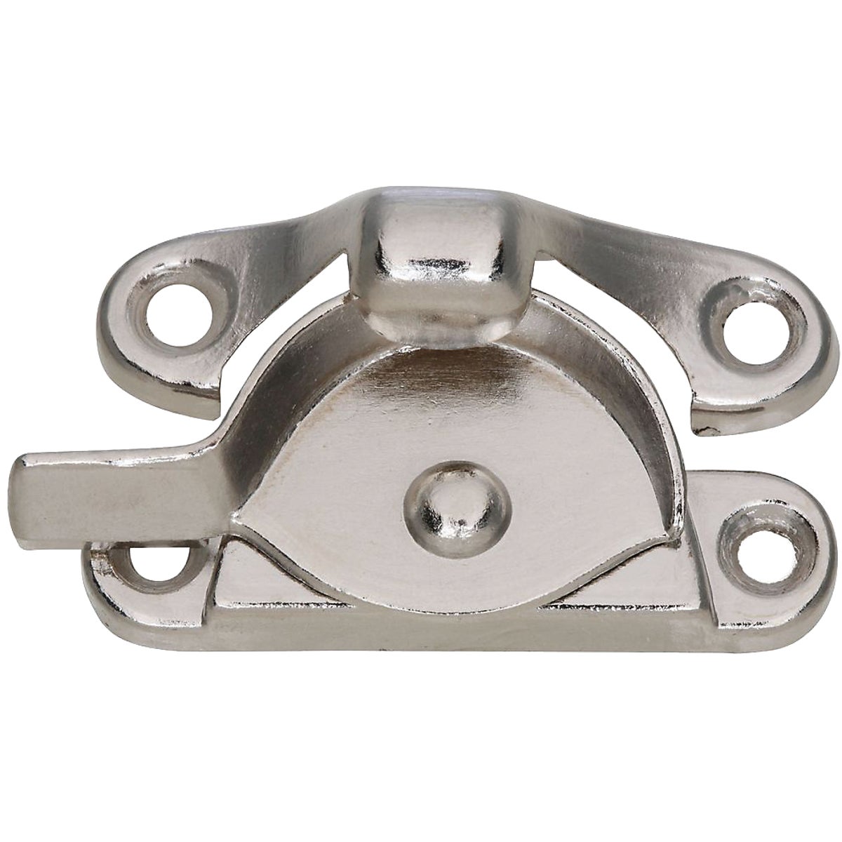 National Hardware Nickel 7/8 In. Crescent Sash Lock