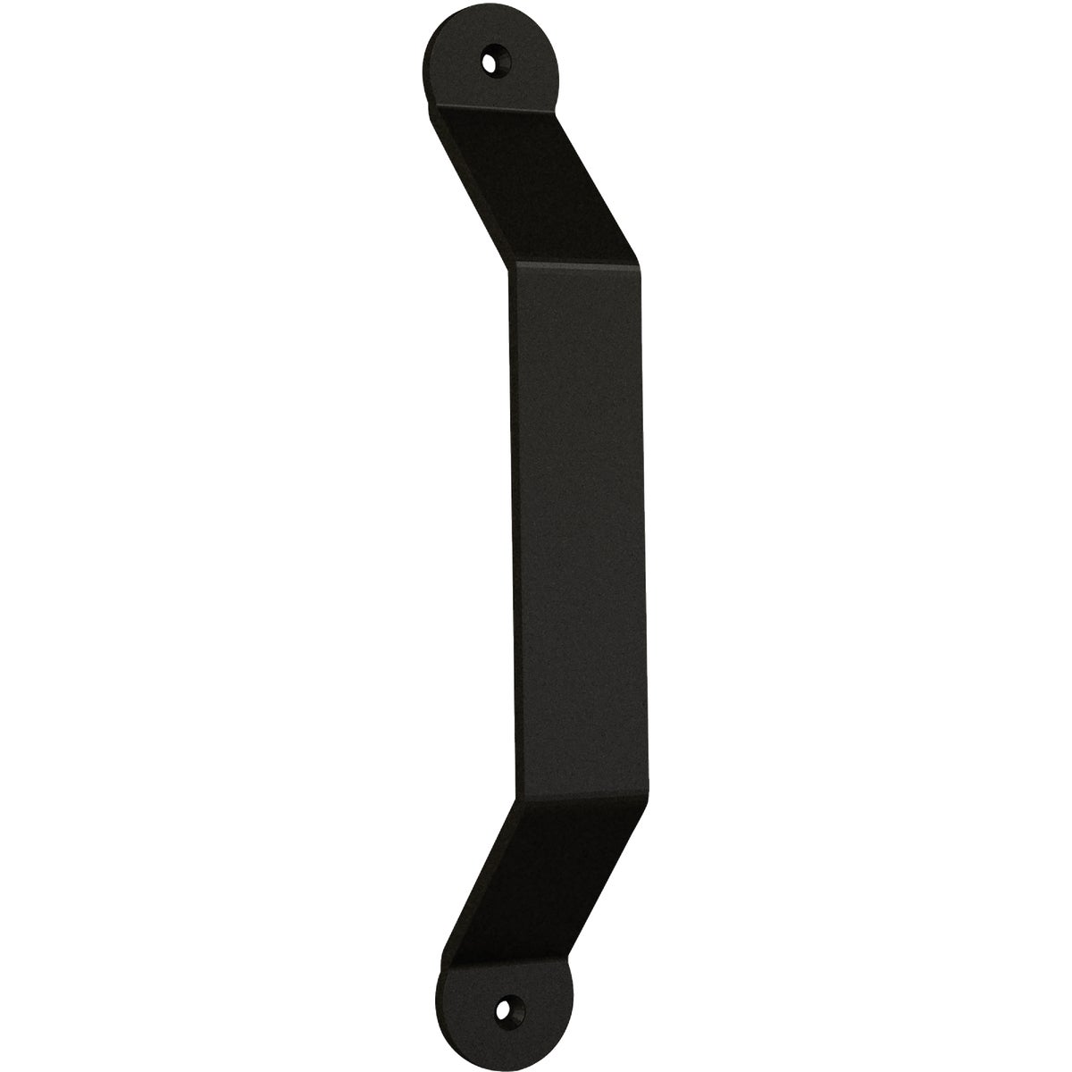 National Hardware 10 In. Matte Black Charleston Interior Barn Door Pull
