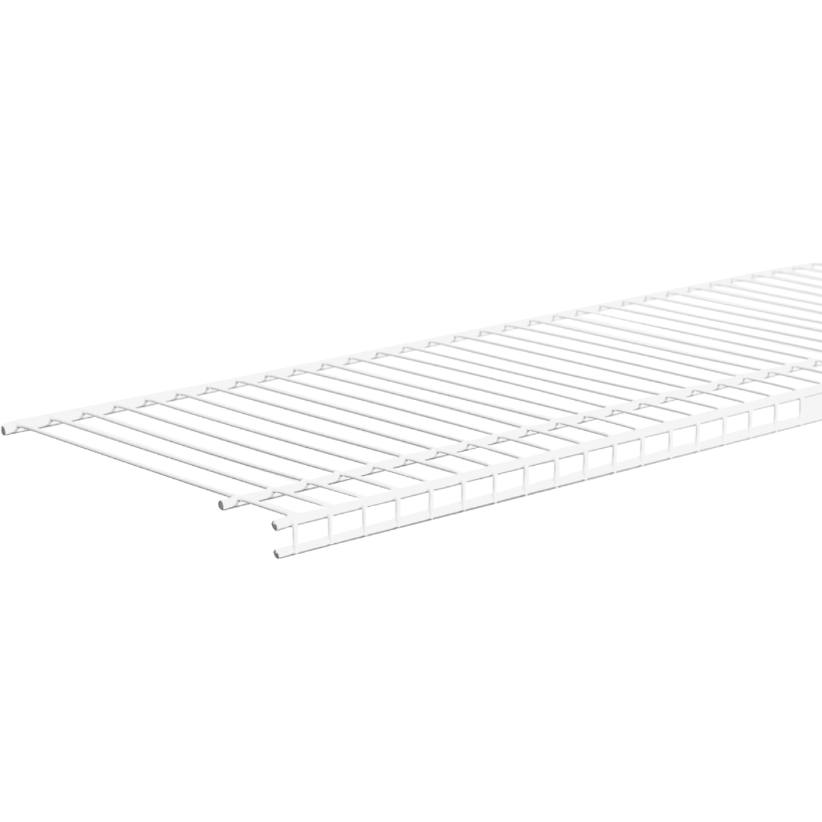 ClosetMaid SuperSlide 4 Ft. W. x 12 In. D. Ventilated Closet Shelf, White Image 3