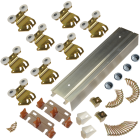 Johnson Hardware 96 In. Single Wheel Sliding Door Hardware Image 1