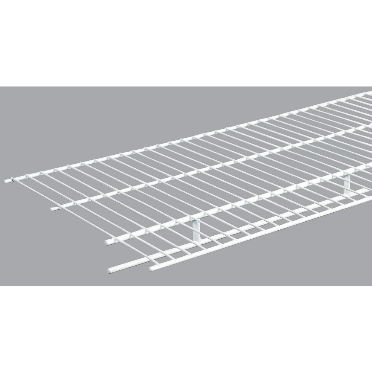 ClosetMaid 12 Ft. W. x 16 In. D. Ventilated Shelf & Rod Closet Shelf, White Image 1