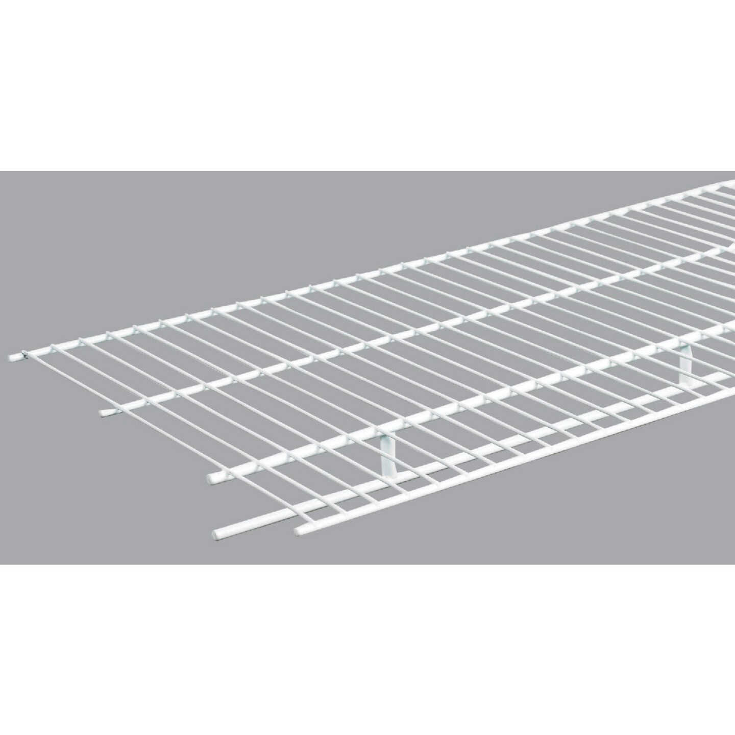 ClosetMaid 12 Ft. W. x 16 In. D. Ventilated Shelf & Rod Closet Shelf, White Image 1