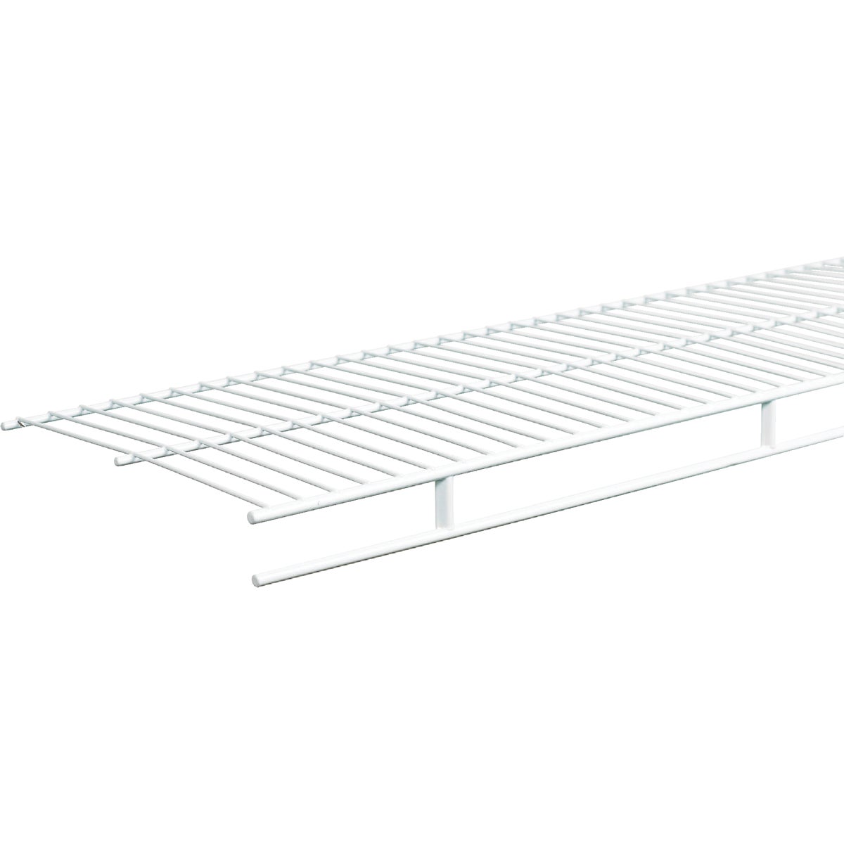 ClosetMaid 6 Ft. W. x 12 In. D. Ventilated Wire Shelf & Rod, White Image 3