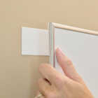 Wrap-It Storage Stick 'Em 2 In. x 4 In. Industrial Strength White Hook & Loop Strip (4 Ct.) Image 2