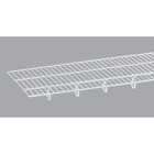 ClosetMaid TotalSlide 12 Ft. W. x 12 In. D. Ventilated Wire Shelf & Rod, White Image 4