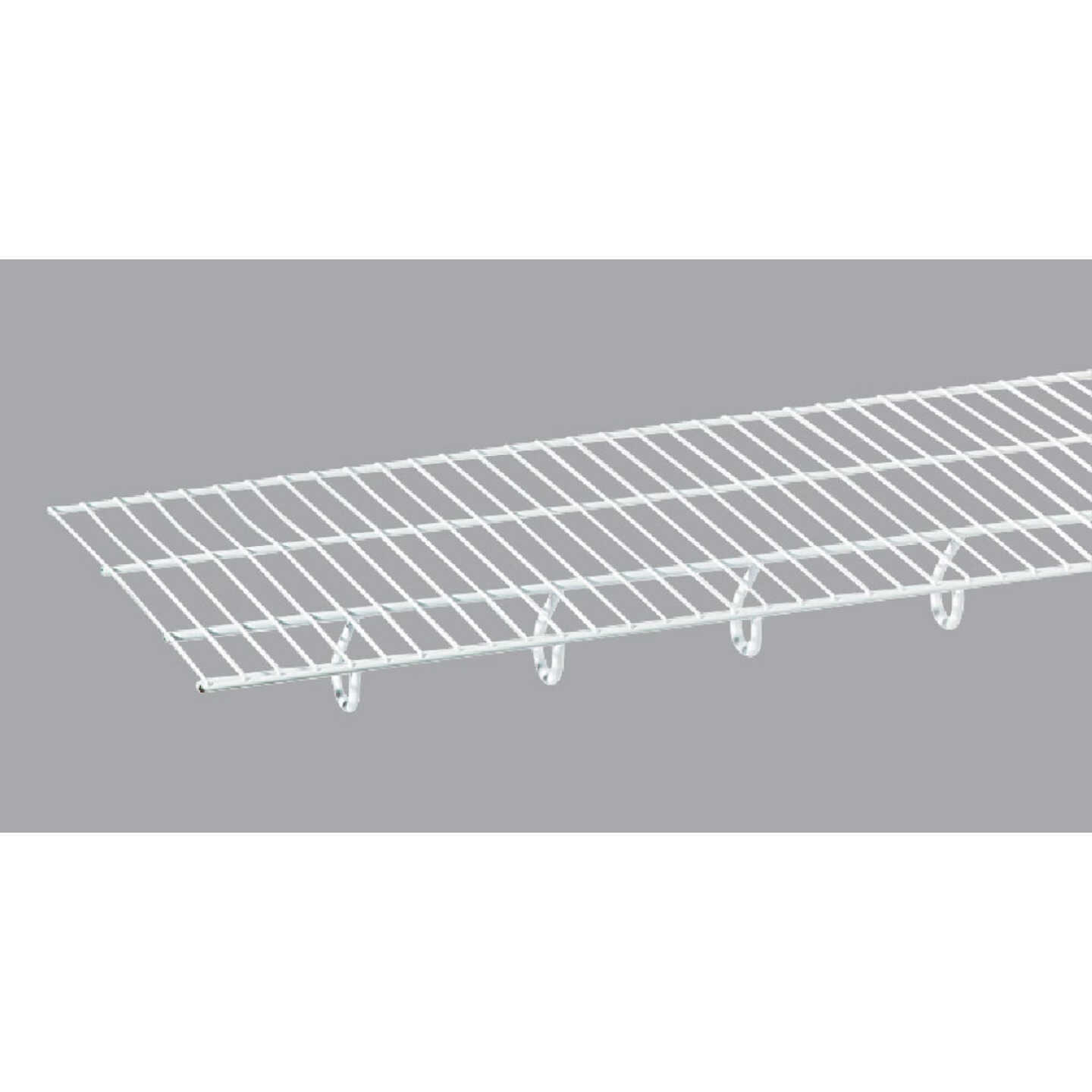 ClosetMaid TotalSlide 12 Ft. W. x 12 In. D. Ventilated Wire Shelf & Rod, White Image 4