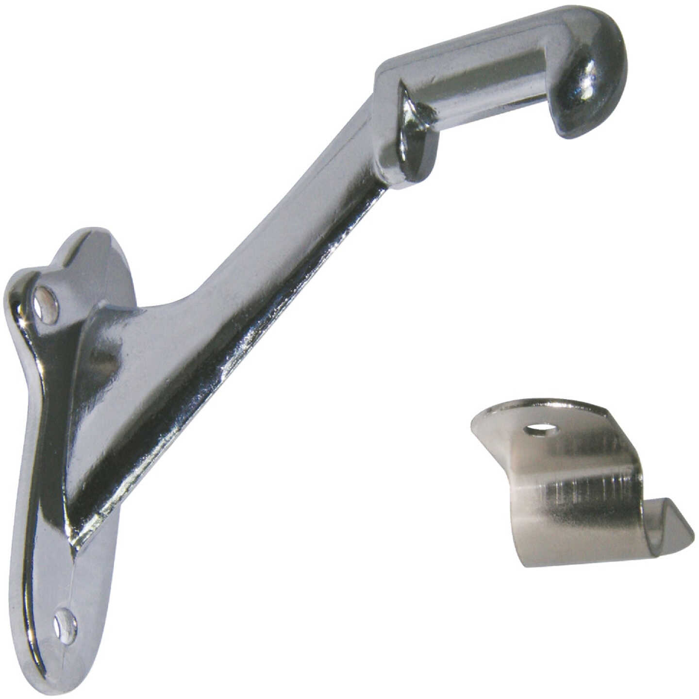 Ultra Hardware Polished Chrome Standard Handrail Bracket Image 1
