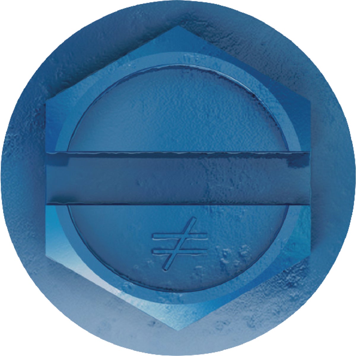 Simpson Strong-Tie Titen Turbo 1/4 In. x 1-1/4 In. Hex-Head Concrete and Masonry Screw, Blue (25-Count) Image 6