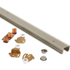 Johnson 60 In. Steel Bypass Door Hardware Set Image 1