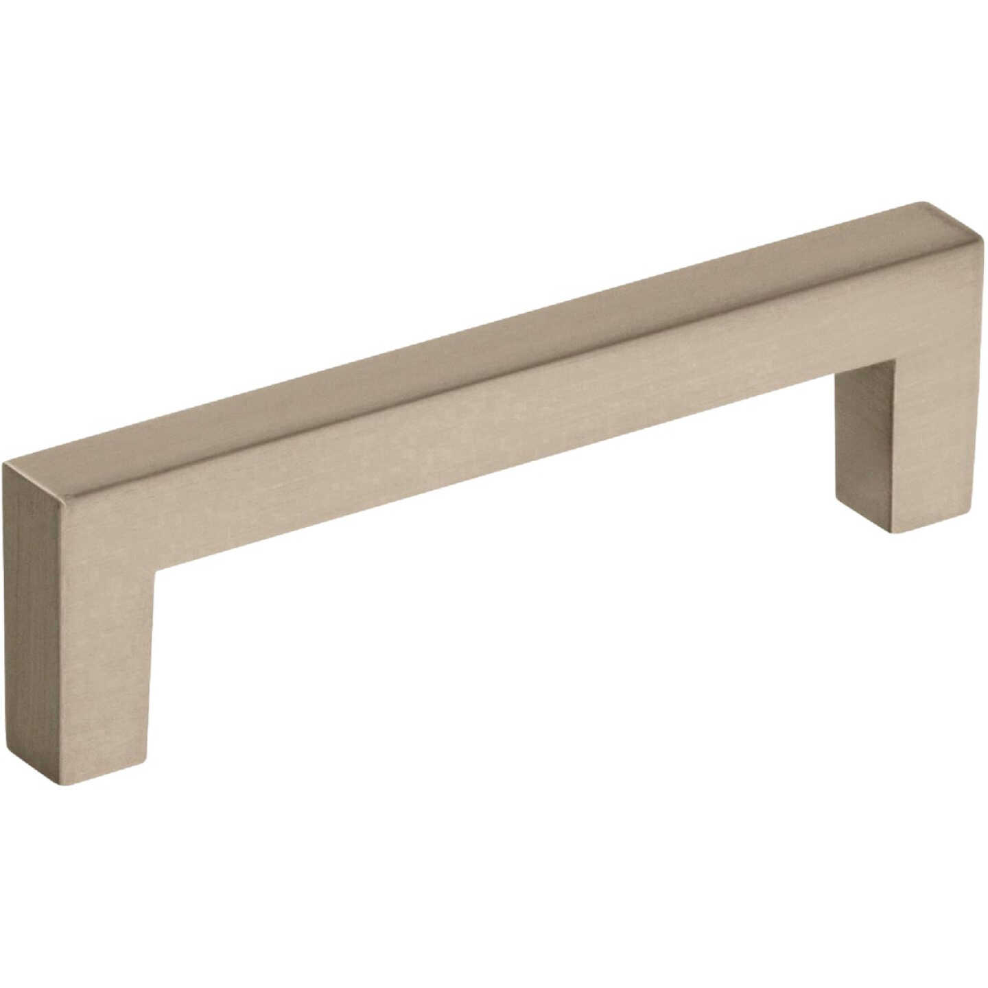 Amerock Monument 3.75 In. Satin Nickel Cabinet Drawer Pull Image 1