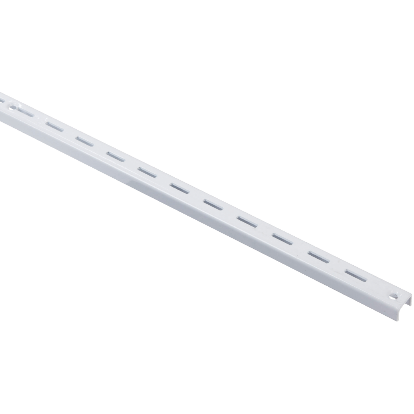 Knape & Vogt 80 Series 48 In. White Steel Adjustable Shelf Standard Image 1