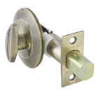Kwikset Plus Antique Brass Single Sided Deadbolt Image 1