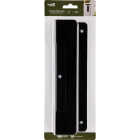 National Hardware 10 In. Black Ultra Modern Gate Pull Image 2