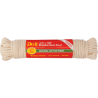 Do it Best 1/4 In. x 100 Ft. White Solid Braided Cotton Sash Cord Image 2