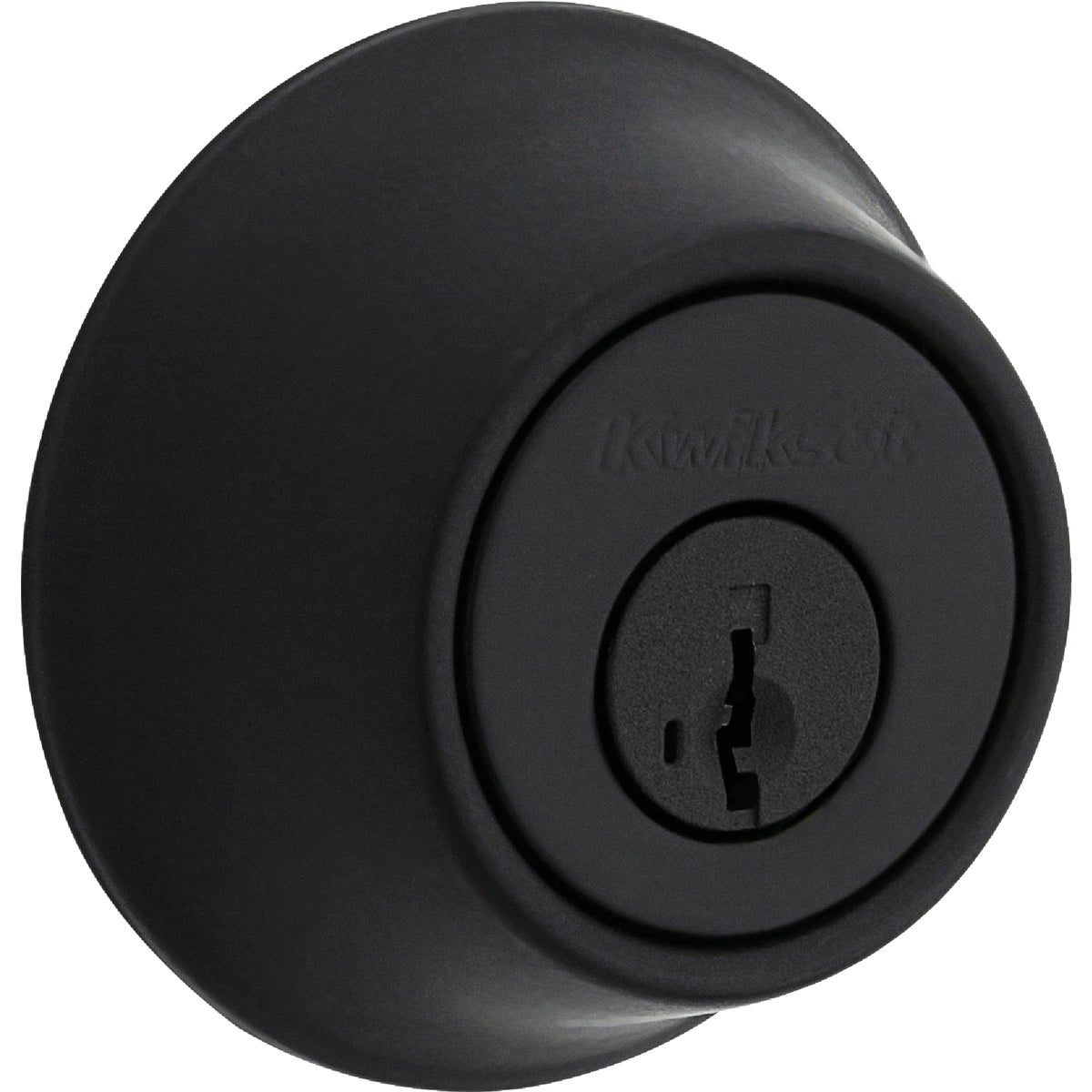 Kwikset 660 Deadbolt With SmartKey, Matte Black Image 1