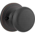 Kwikset Signature Series Venetian Bronze Juno Dummy Door Knob Image 1