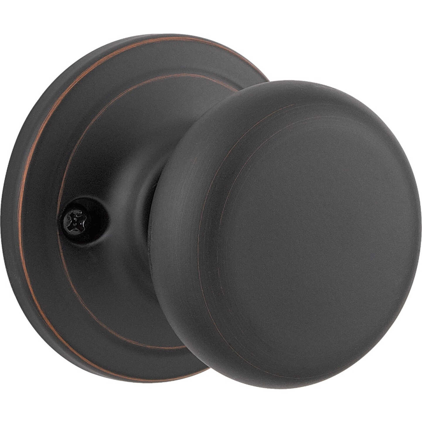 Kwikset Signature Series Venetian Bronze Juno Dummy Door Knob Image 1