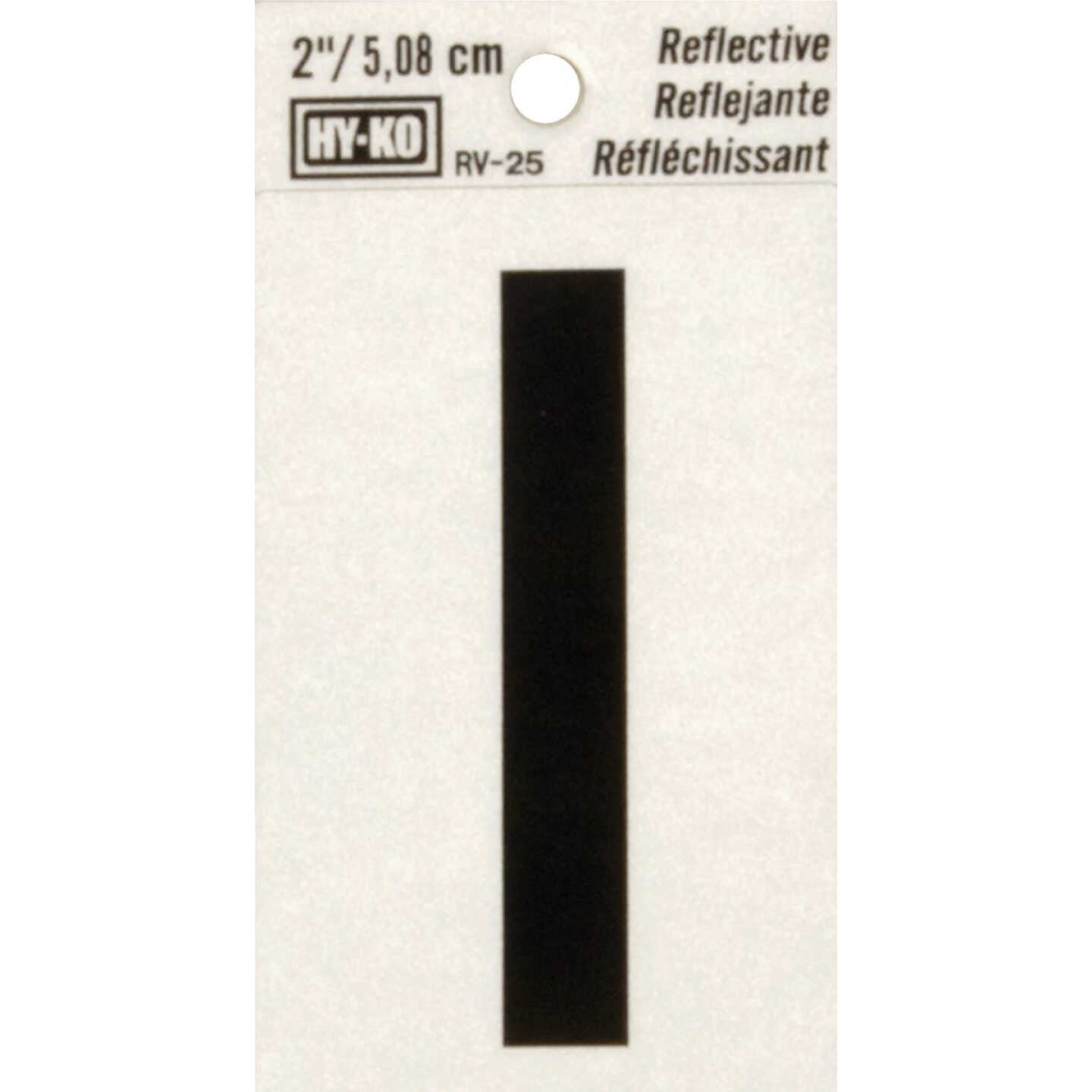 Hy-Ko Vinyl 2 In. Reflective Adhesive Letter, I Image 1
