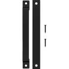 National Hardware 10 In. Black Modern Gate Pull Image 1