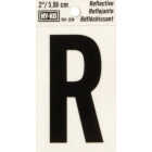 Hy-Ko Vinyl 2 In. Reflective Adhesive Letter, R Image 1