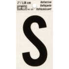 Hy-Ko Vinyl 2 In. Reflective Adhesive Letter, S Image 1