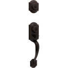 Kwikset Montara Handleset with Juno Knob SmartKey, Venetian Bronze Image 1