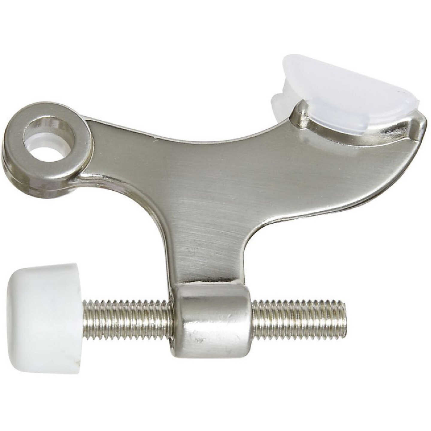 National Hardware Gallery Series Satin Nickel Hinge Pin Door Stop (Bagged) Image 1