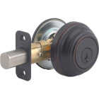 Kwikset Signature Series Venetian Bronze Single Cylinder Deadbolt Image 1